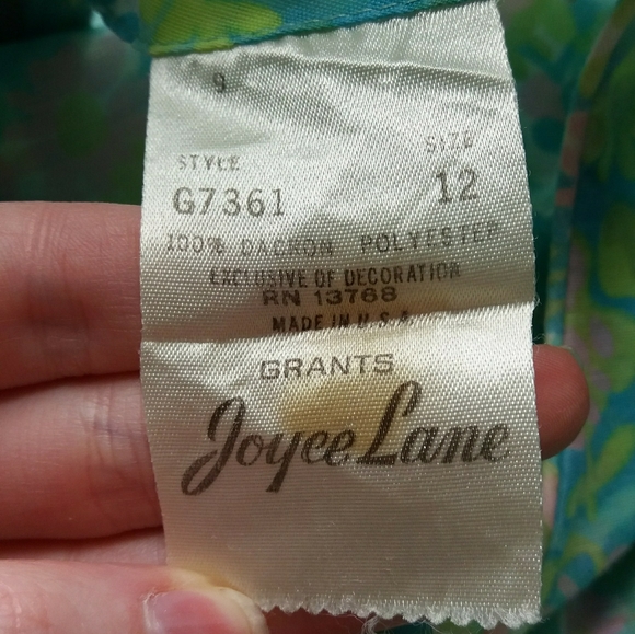 Vintage Pastel Floral Dress - Picture 7 of 11